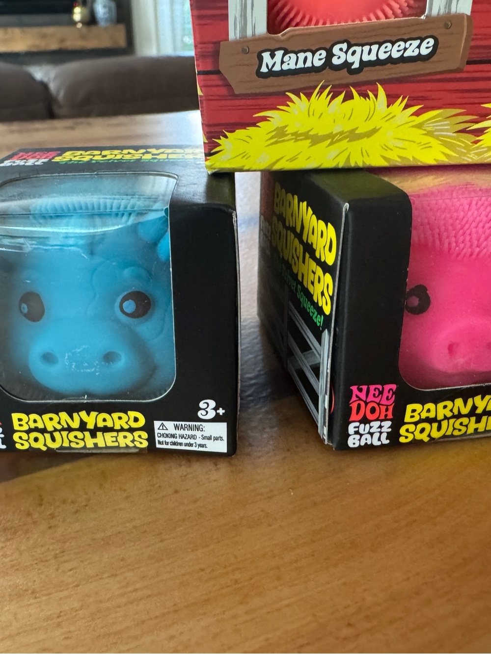 Needoh Barnyard Squishers 4-Pc Set Brand New - Picture 2 of 5